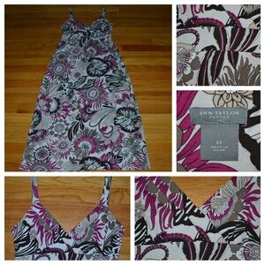 Women’s Ann Taylor floral maxi dress, size SP small petite